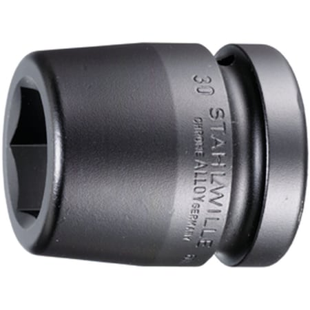 Stahlwille Tools 1" Drive Impact Sockets Gunmetal, 25 mm (1") Size 46 mm L.76 mm 26010046